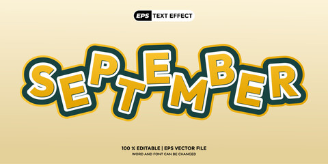 Obraz premium 3D Text Editable New Design