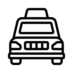 taxi line icon