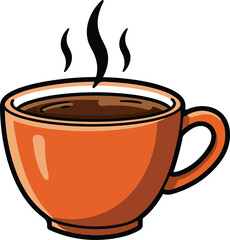 Hot Coffee Cup Clipart