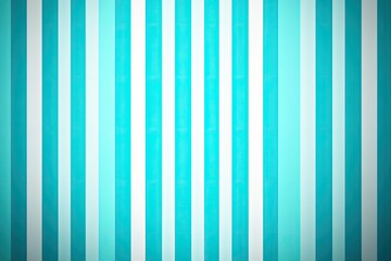 Vertical teal and white striped background.  Soft, slightly textured stripes