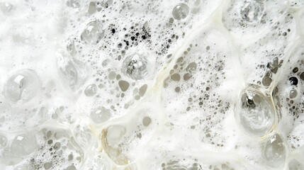 Vibrant Abstract Textures of Slimes against Clean White Background 