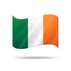 Celebrate Irish heritage with this vibrant flag symbolizing unity and pride of the Emerald Isle, perfect for events and decorations