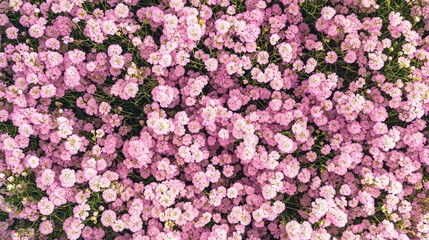 Obraz premium Exquisite Pink Gypsophila Flowers Creating a Stunning Floral Background Display