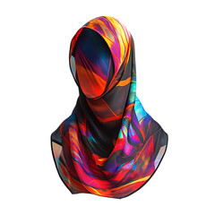 Trendy Cooling Wrap with a Futuristic Design Ultra Isolated on Transparent Background