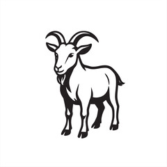 goat vector illustration