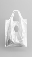 White Plastic Bag Mockup