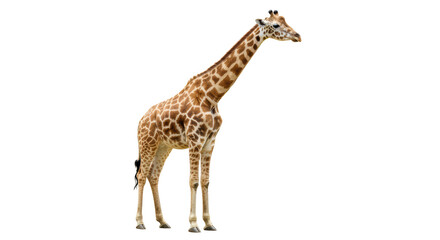 Isolated Giraffe