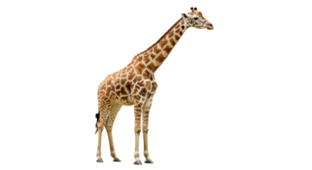 Isolated Giraffe