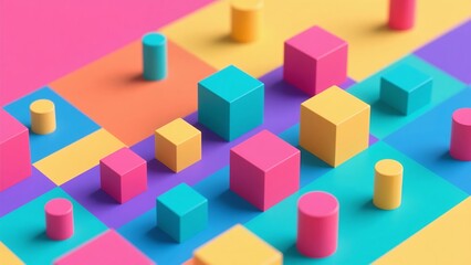 Obraz premium Abstract Geometric Background