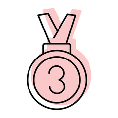 Third Champion vector, pixel perfect, illustrator file 
