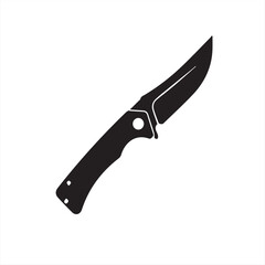 knife isolated on white background