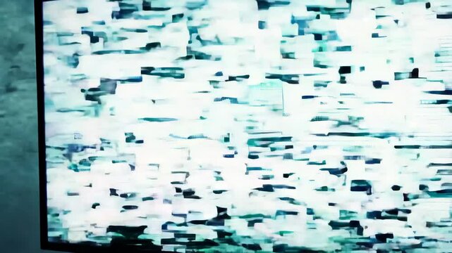 Blue mosaic pattern texture with a seamless grunge effect, ideal for abstract water-themed designs