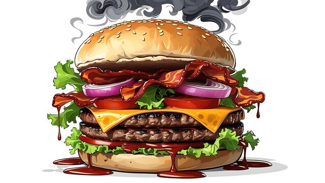 Cuban Sandwich clip art preview