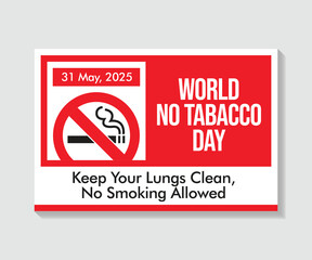 World No Tobacco Day-2025