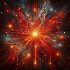 Stylized Circuit sparks Emotion S