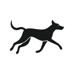 vector illustration of a dog
