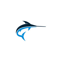 Swordfish logo design illustration vector. Suitable for your design need, logo, illustration, animation, etc.