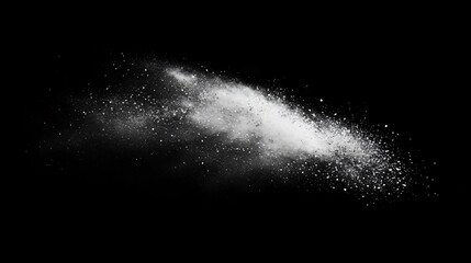 Vintage Photo Editor Overlay with Dust and Scratches on Black Layer