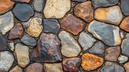 Fototapeta premium Rustic Stone and Metal Surface Texture Background 