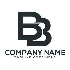 Obraz premium Initial BB creative, Modern, and Elegant Vector Logo Design Templates for businesses