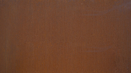 Fototapeta na wymiar Grunge rusty orange brown metal corten steel rust stone background texture banner