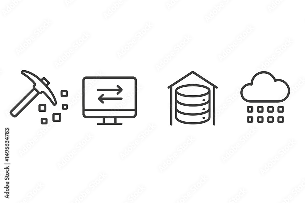 Poster Digital transformation in data management through cloud infrastructure and data processing strategies