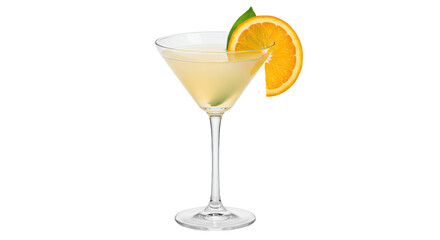 Isolated Martini Glass