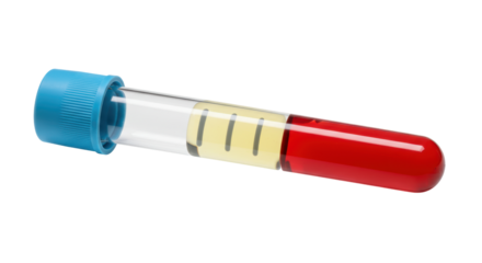 Isolated Blood Sample Tube
