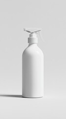 White Spray Bottle Mockup