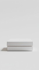 White Box on White Background