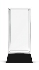 Blank Crystal Trophy Award