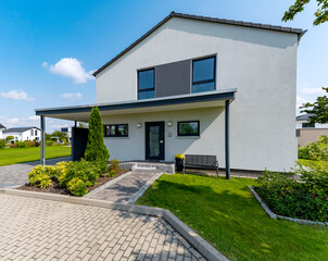Einfamilienhaus mit Garten in Deutschland