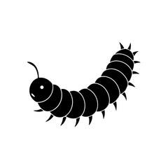 caterpillar crawling   growth or change concept  .svg