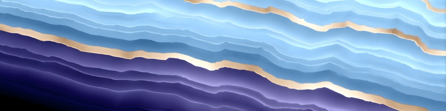 Abstract Oceanic Texture: A mesmerizing composition of fluid layers that emulate the serenity and mystery of the ocean's depths. The image evokes tranquility with cool hues and textured surfaces. 