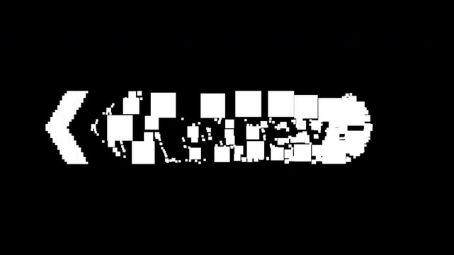 Prev Morphing Pixel Art Button