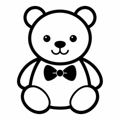 teddy bear vector illustration