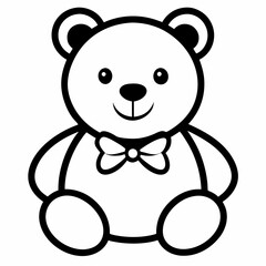 teddy bear vector illustration
