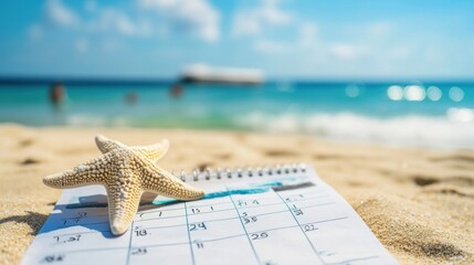 Beach Calendar