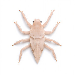 Discover the fascinating details of a rare white crab species in its underwater habitat.