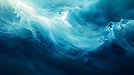 Dramatic Storm Over Deep Blue Sea Captured in Striking 