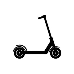 electric scooter side view   eco friendly urban 