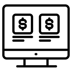 Crowfunding flatform icon vector illustration