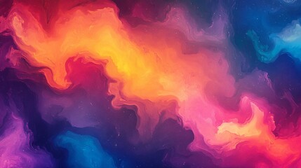 Spectacular Vibrant Cloudy Sky Background 