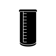 graduated cylinder with measurement   liquid volum 