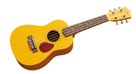 Isolated Ukulele