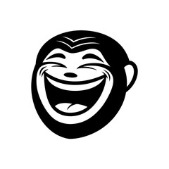laughing face with tilted head   humor or fun emoj.svg