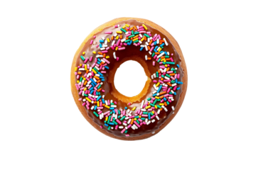 donut isolated on white background
