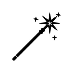 magic wand with sparkles   enchantment or spellcas 