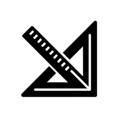 math ruler and triangle set   geometry or school s (1).svg