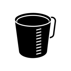 measuring cup with markings   recipe or accuracy